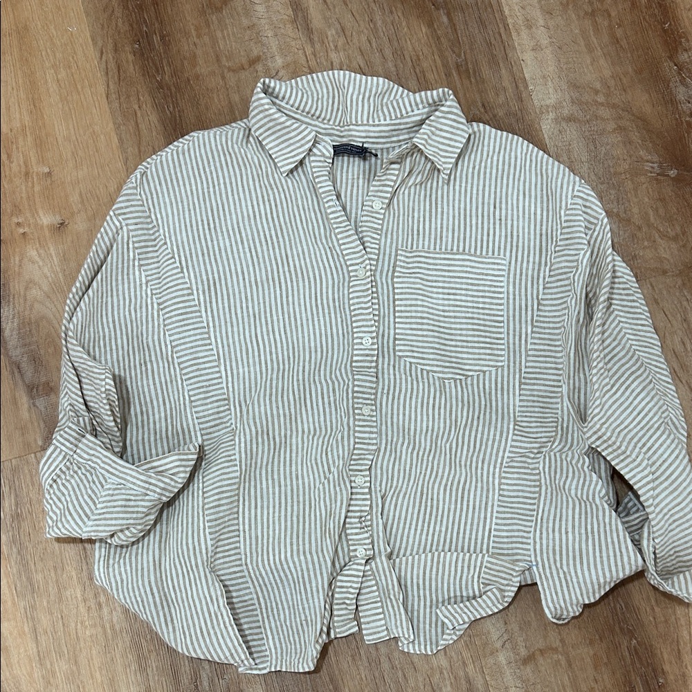 Vineyard Vines Striped Button-Up Shirt
